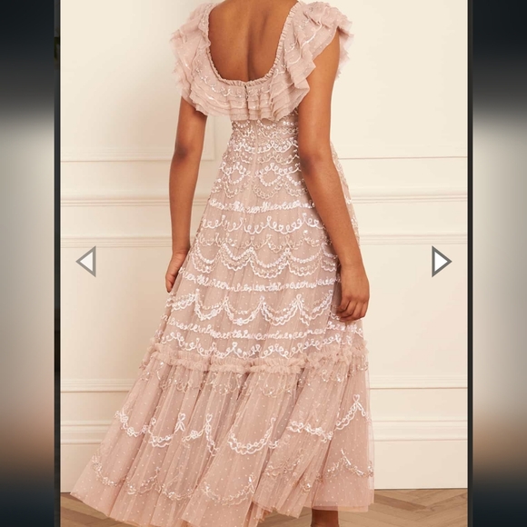 BHLDN Needle & Thread Everthine Dress size US 4 $969 - Picture 4 of 12